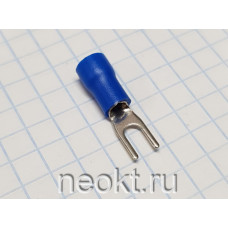Клемма типа "U" Ø3.2 СИНЯЯ (SV2-3)