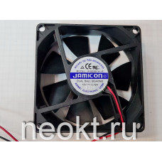 Вентилятор 80*80*25-12VDC шарик (BALL) JAMICON