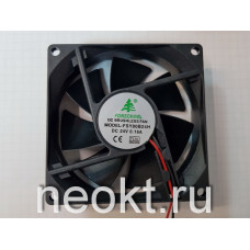 Вентилятор 80*80*25-24VDC (0.16A) шарик (BALL)