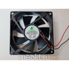 Вентилятор 92*92*25-24VDC (0.2A) шарик (BALL)