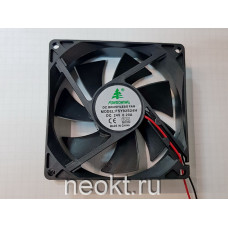 Вентилятор 92*92*25-24VDC (0.2A) втулка (SLEEVE)