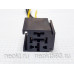 Колодка для реле TRV6 с проводами 4PIN (AUTORELAY SOCKETS 327)