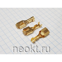 DJ621-B6.3A GOLD контакты к автомобильным разъемам (№106)