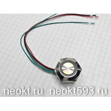 GQ16-N1 US кнопка С ПРОВОДОМ б/ф с подсветкой ЗЕЛЕНАЯ GQ16-N1 US кнопка С ПРОВОДОМ б/ф с подсветкой ЗЕЛЕНАЯ