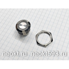 GQ16TF-N1 SLIM кнопка б/ф с подсветкой БЕЛАЯ (3-6V) GQ16TF-N1 SLIM кнопка б/ф с подсветкой БЕЛАЯ (3-6V)