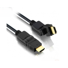 Кабель HDMI-M/M поворотный 90°-180° версия 1.4 (HD.TV) 1.5м Артикул: UC12-20156P