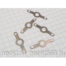 Клемма лепесток Ø4 двусторонняя (под пайку)