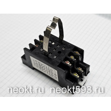 Колодка для реле PYF-11A со скобами