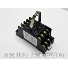 Колодка для реле PYF-14A со скобами