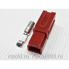 SP-120 КРАСНЫЙ однополюсный разъем для аккумуляторов