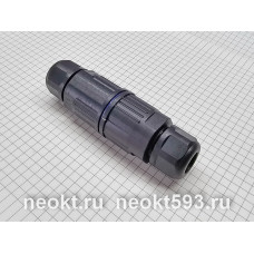 SP28B-3P (0,5-4мм²) 20A/300V герметичный соединитель IP68 с клеммником