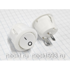 SWR-47 переключатель без подсветки БЕЛЫЙ (MRS-101-9)
