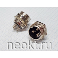XS20JK-3M вилка на корпус GX20