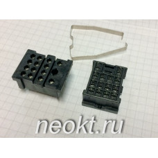 колодка для реле 18F-4Z-A2/PY-14A (пайка на плату)