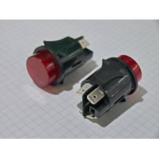 SC7087 кнопка без фиксации красная