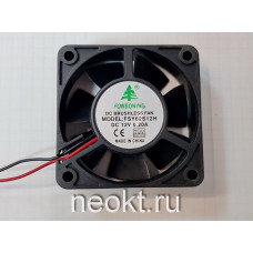 Вентилятор 60*60*20-12VDC (0.2A) втулка (SLEEVE)
