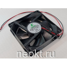 Вентилятор 80*80*20-12VDC (0.25A) втулка (SLEEVE)