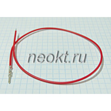 Контакт MF-M с проводом AWG22 КРАСНЫЙ 0.3м.