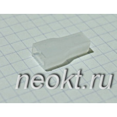 Пластиковая изоляция на клемму 6.3F белая