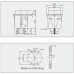 SC7087 кнопка без фиксации красная