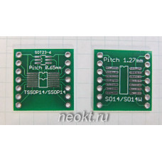 SOIC 14 N макетная плата